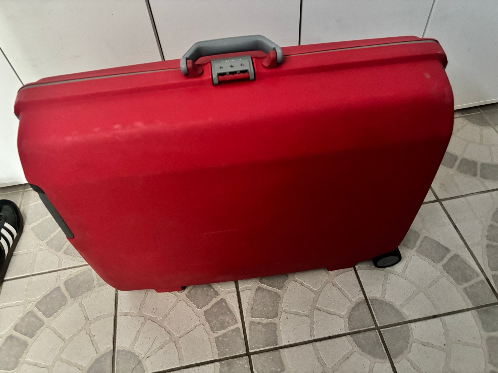 Samsonite rolkoffer met wieltjes en zijtrekhengsel, Ophalen, 30 cm of meer, Gebruikt, 60 tot 80 cm