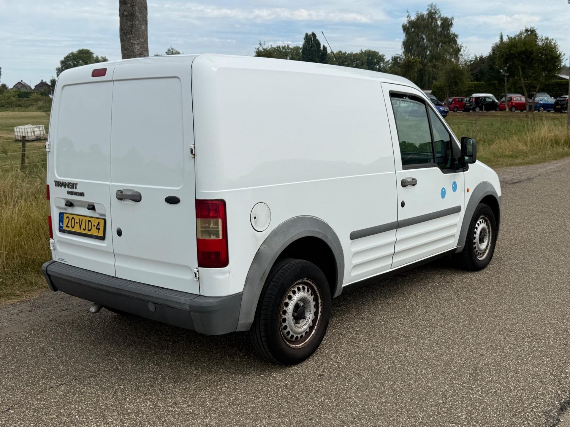 Ford Transit Connect T200S 1.8 TDCi APK 08-2026 Airco, Voorwielaandrijving, Stof, Gebruikt, Zwart