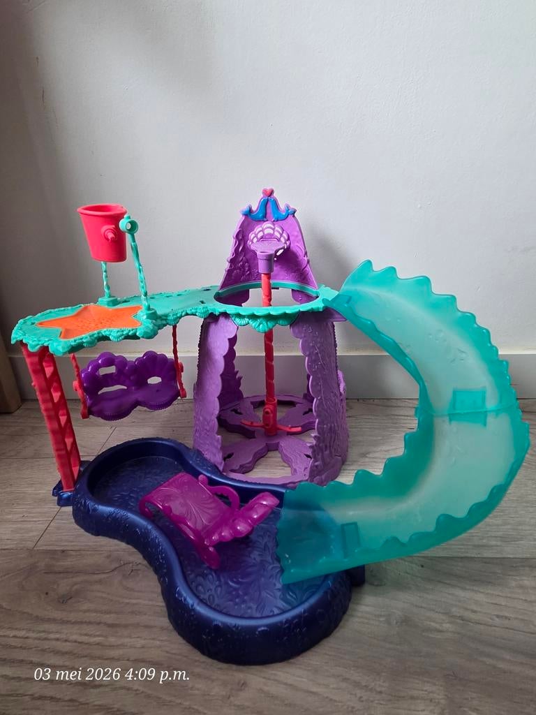 enchantimals Speelset met Glijbaan en Schommel, Ophalen of Verzenden, Gebruikt, Jongen of Meisje
