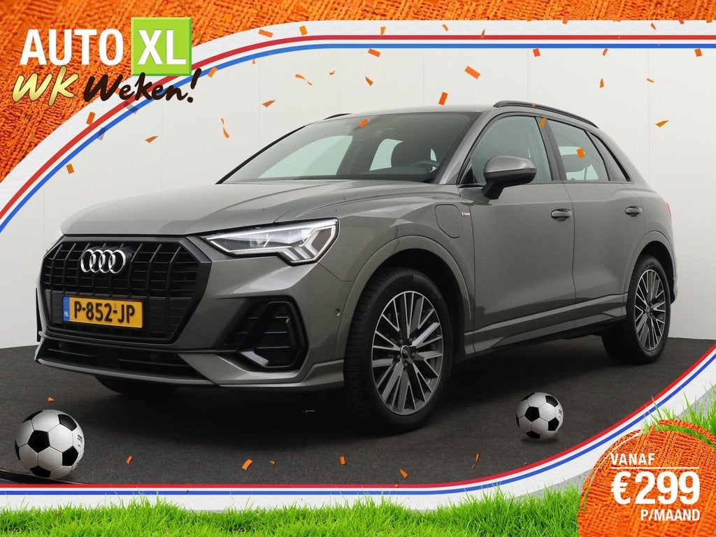 Audi Q3 45 TFSI e 245 PK Aut. S-Line Camera Sonos-Audio Half, Auto's, Audi, Gebruikt, Automatische klimaatregeling, Hybride Elektrisch/Benzine