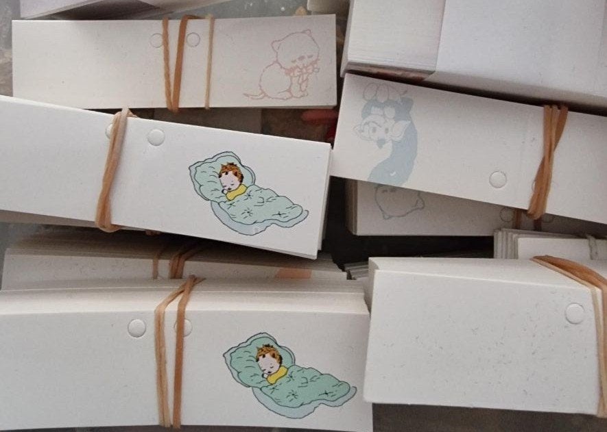 bedank kaartjes, Ophalen of Verzenden, Nieuw, Versiering