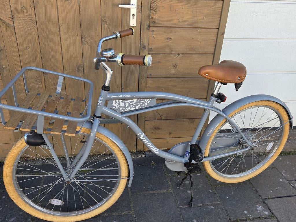Stoere 26-inch Bak-Fiets, Fietsen en Brommers, Fietsen | Dames | Damesfietsen, Terugtraprem, Gebruikt, Minder dan 47 cm, Ophalen