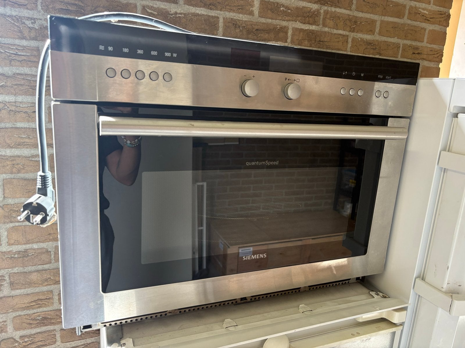 Siemens Combimagnetron - Inbouw - QuantumSpeed, Combimagnetron, Gebruikt, 60 cm of meer, Grill