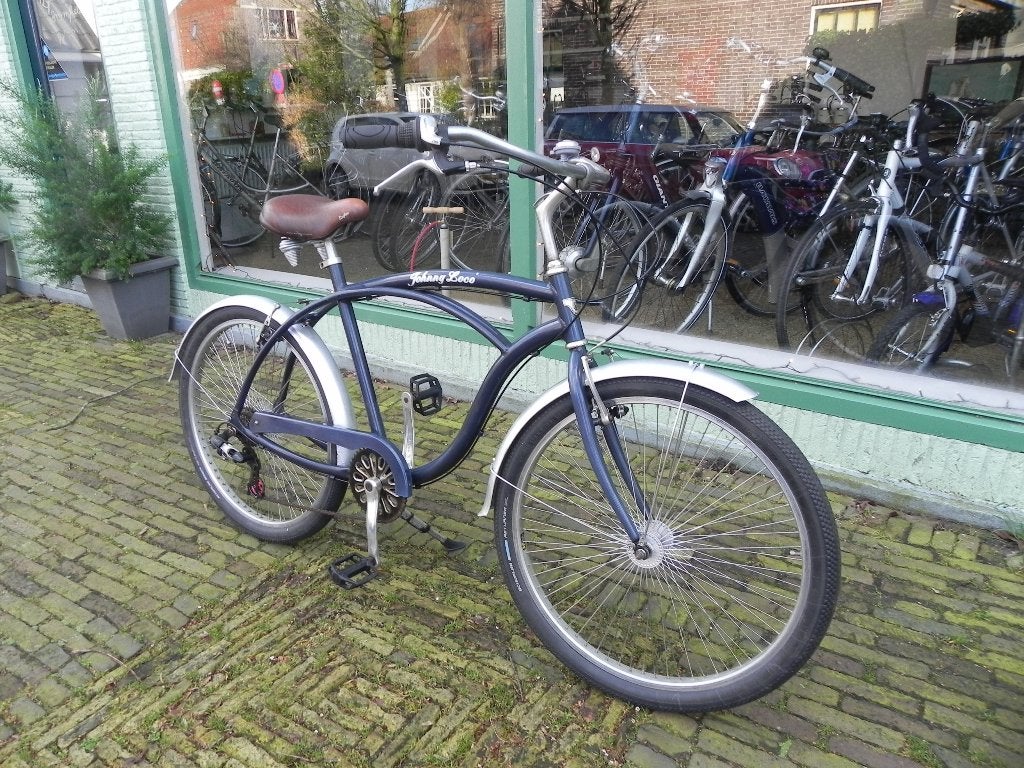 Johnny loco 7versnelling in goede staat., Fietsen en Brommers, Ophalen, Gebruikt, Velgrem, Aluminium