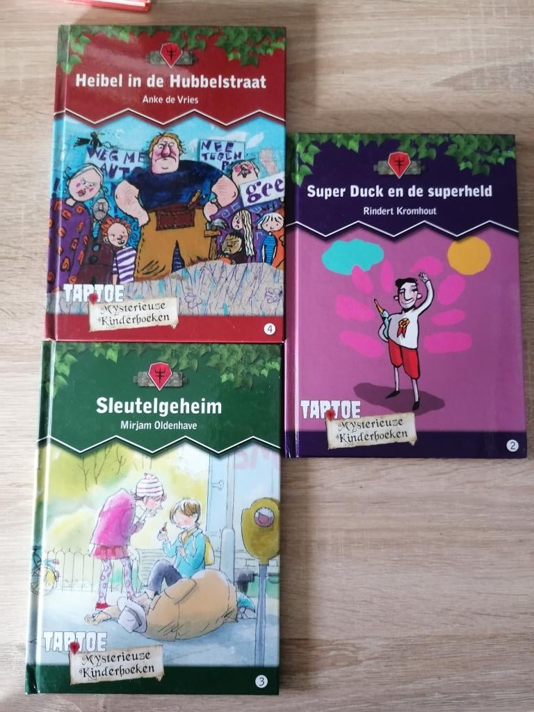 taptoe mysterieuze boeken 3x, Ophalen of Verzenden, Nieuw, Fictie algemeen