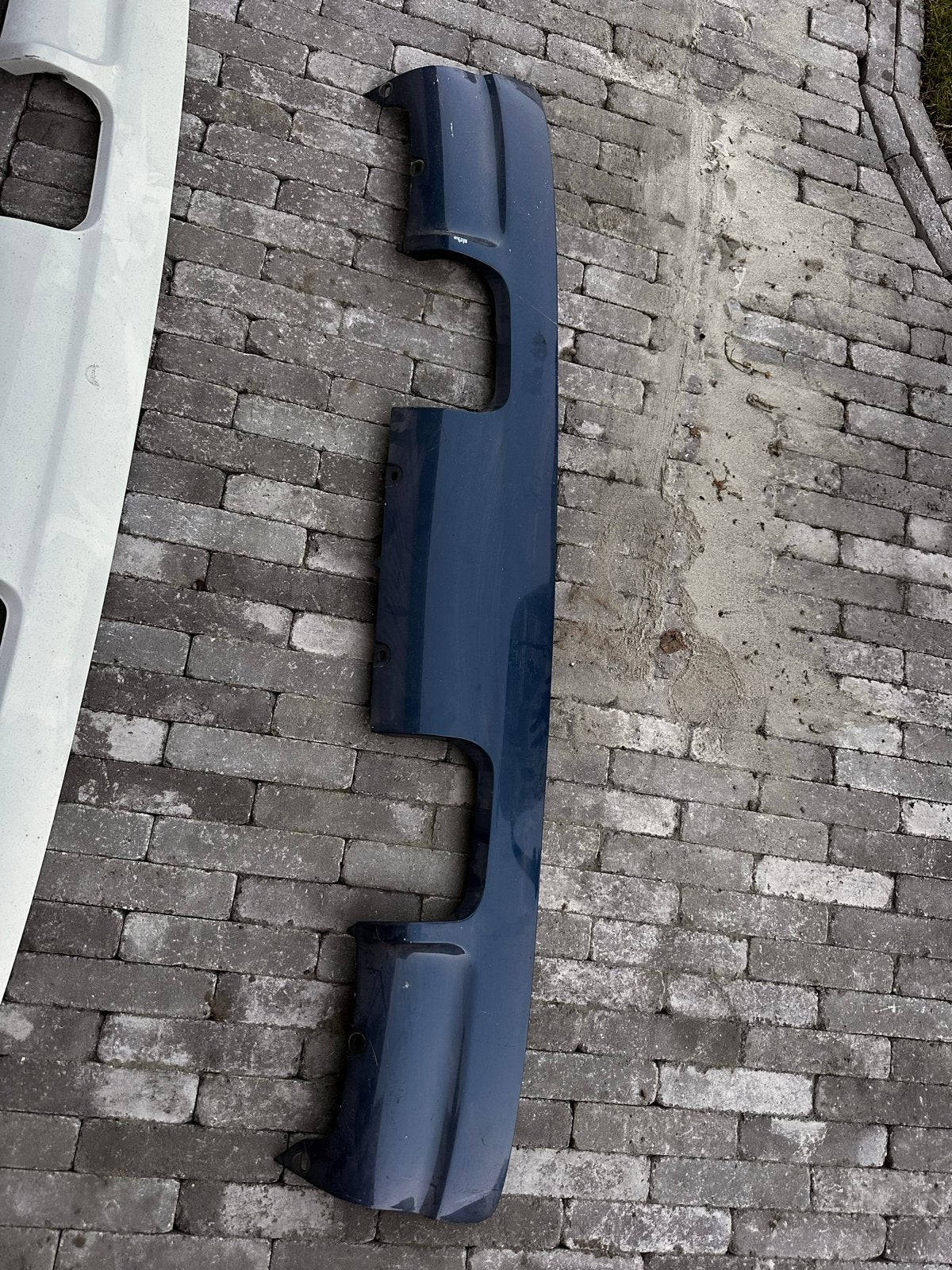 Diffuser BMW E46 M3 Achterbumper, Ophalen, Gebruikt, Achter, Bumper