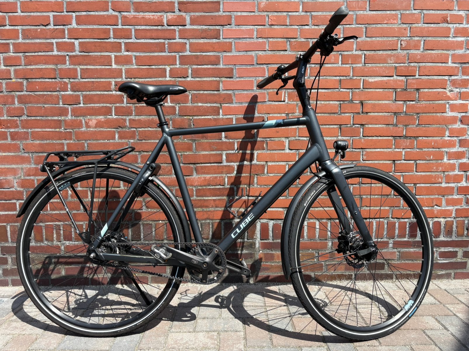 Cube travel exc riemaandrijving / beltdrive framemaat 62, Gebruikt, 61 tot 65 cm, Schijfrem, Ophalen