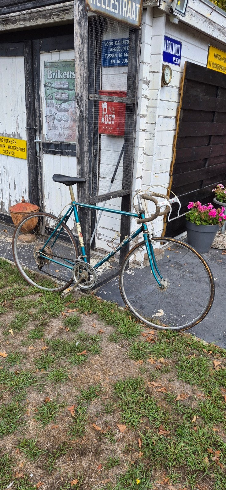 Retro Flandria Koersfiets uit de jaren '70 - Opknapper, Fietsen en Brommers, Fietsen | Racefietsen, Ophalen, Gebruikt, Staal, Overige merken