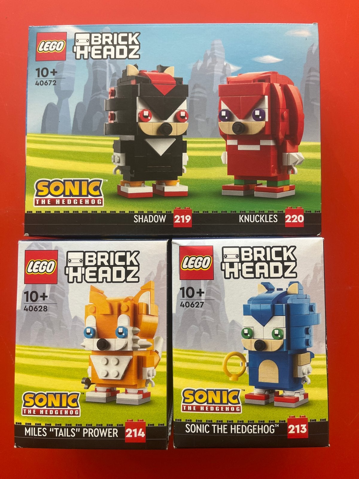 Nieuwe LEGO BrickHeadz Sonic the Hedgehog sets (Sealed), Ophalen, Overige thema's, Lego, Nieuw