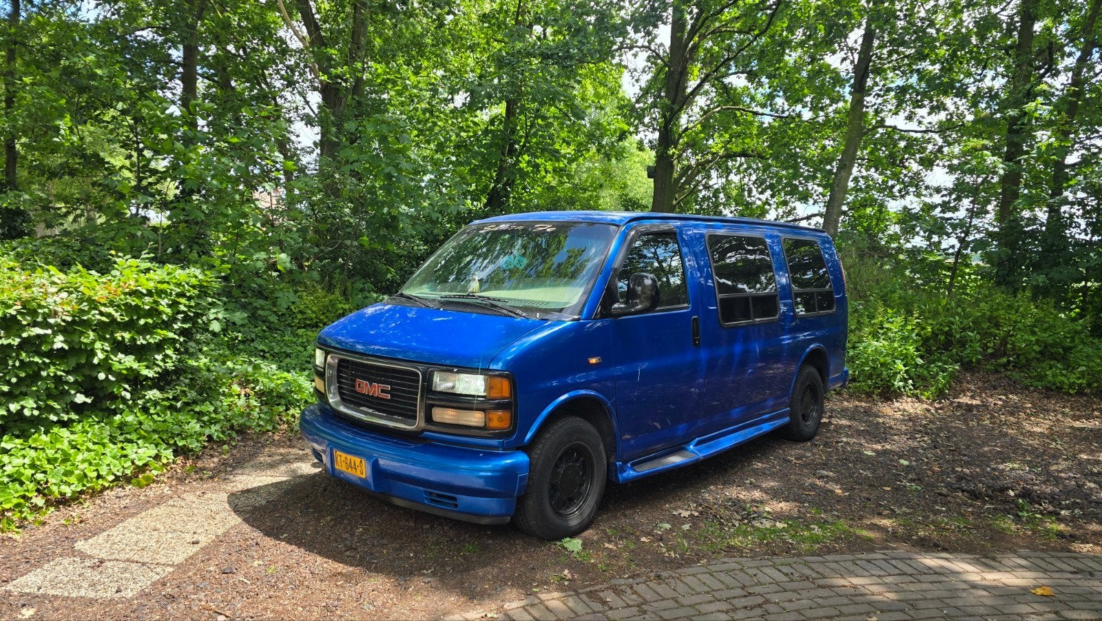 GMC Savana 5.0L V8, camperkenteken, 5013 cc, Stof, Savana, 750 kg