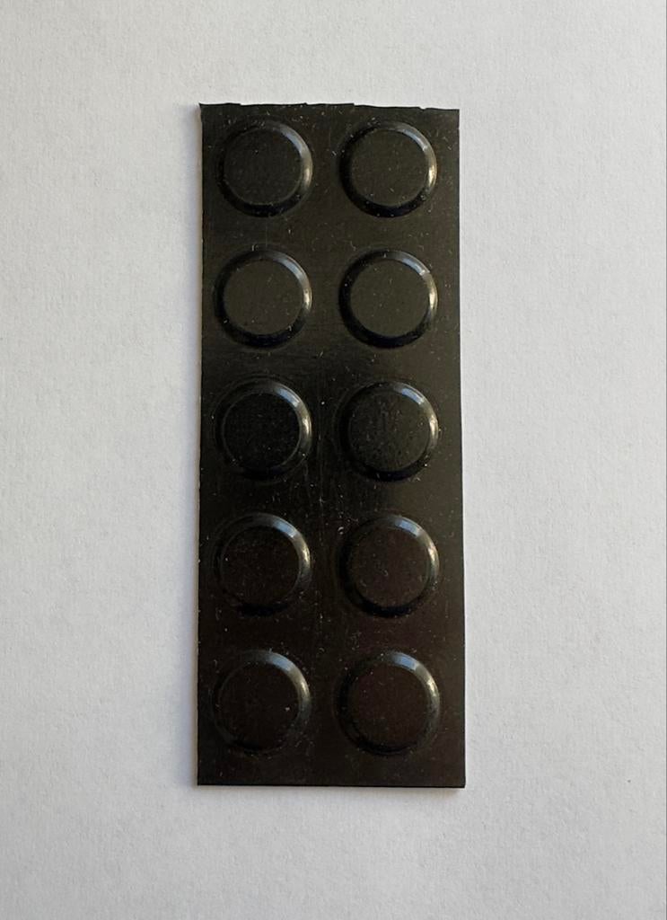 10 stuks rubber voetjes, Ophalen of Verzenden, Zo goed als nieuw