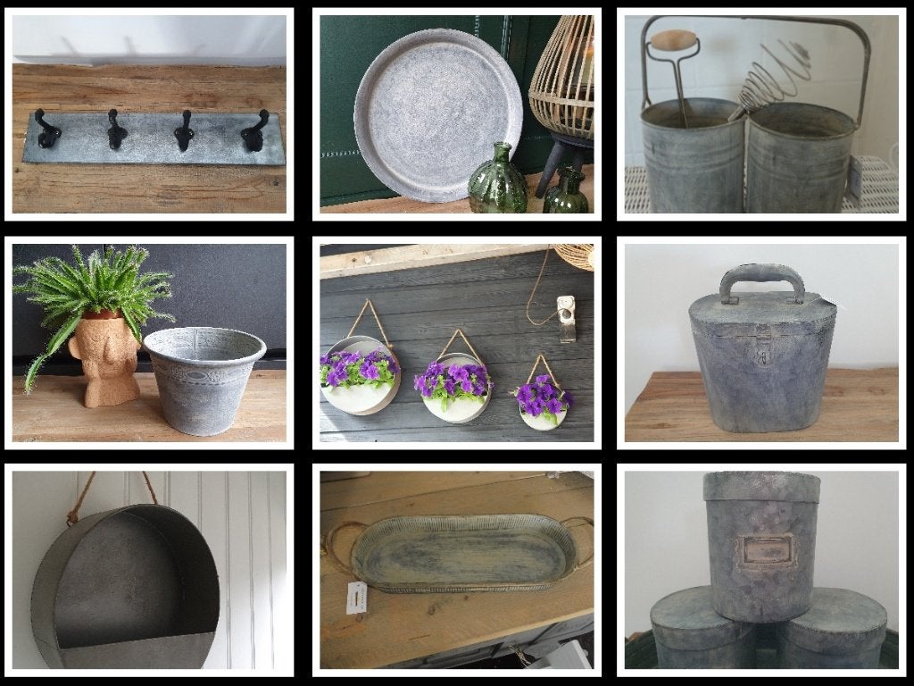 Zinken tuin en woondecoratie, *, *, Nieuw, Ophalen of Verzenden