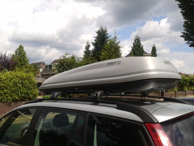 Hapro Carver 8.5 te Huur | Dakkoffer | Skibox | Bagagebox, Auto diversen, Dakkoffers, Ophalen, Zo goed als nieuw
