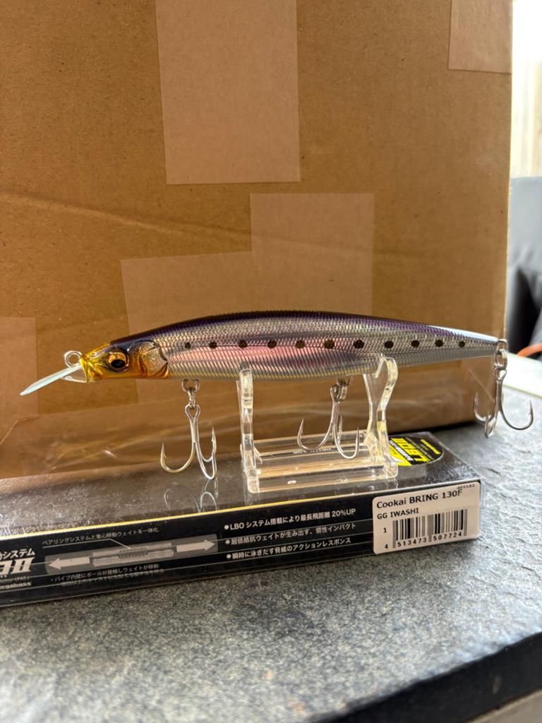 Megabass cookai 130F, Watersport en Boten, Ophalen of Verzenden, Zo goed als nieuw, Overige typen