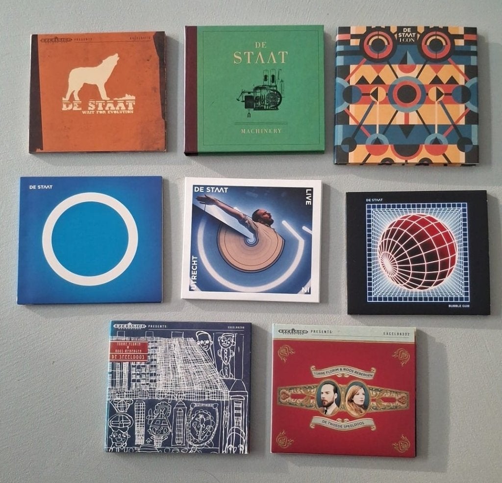 8x CD's - De Staat  +  Torre Florim & Roos Rebergen, Ophalen of Verzenden, Zo goed als nieuw, Album