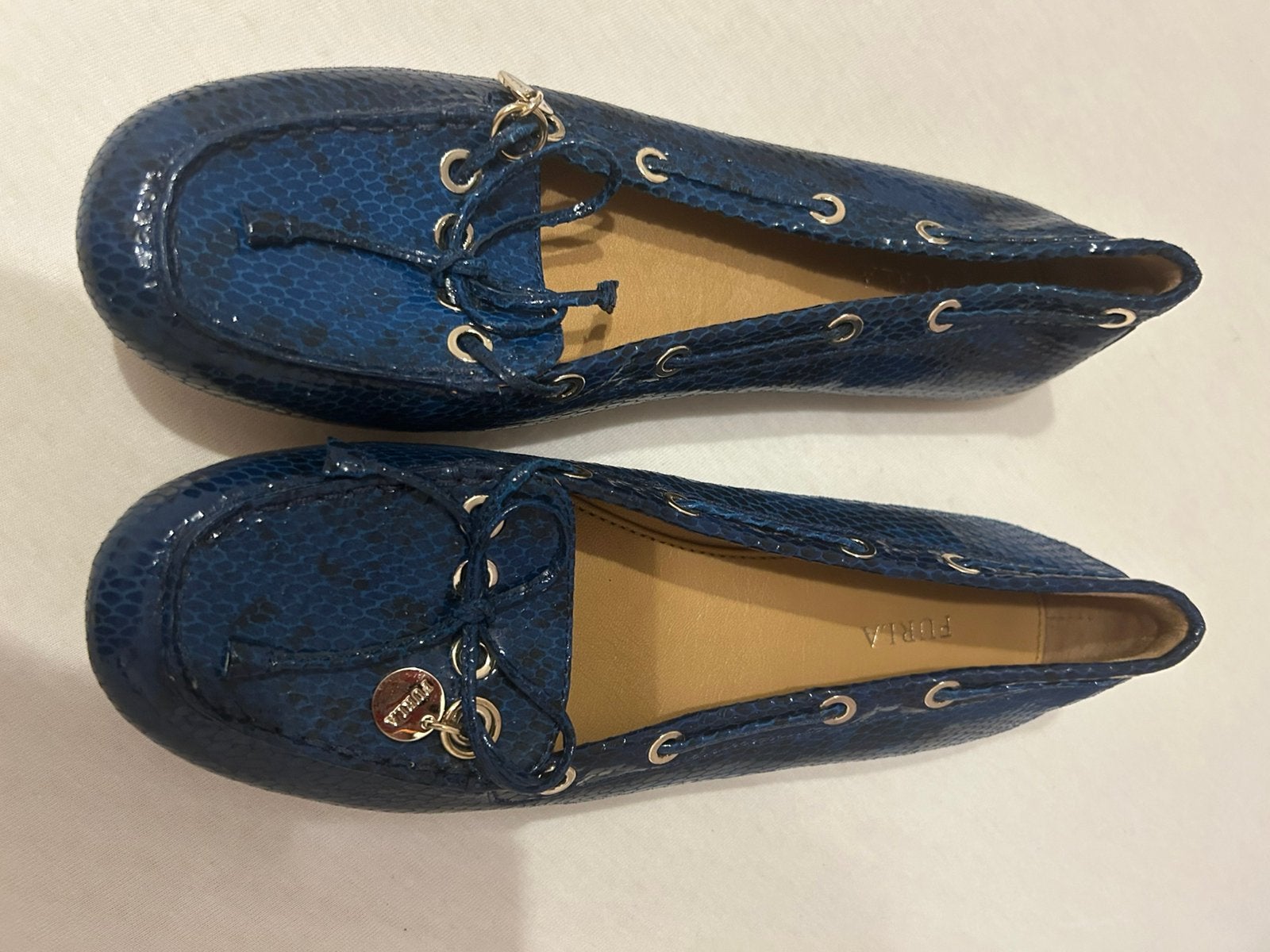 Furla schoenen, Blauw, Nieuw, Ballerina's, Ophalen of Verzenden