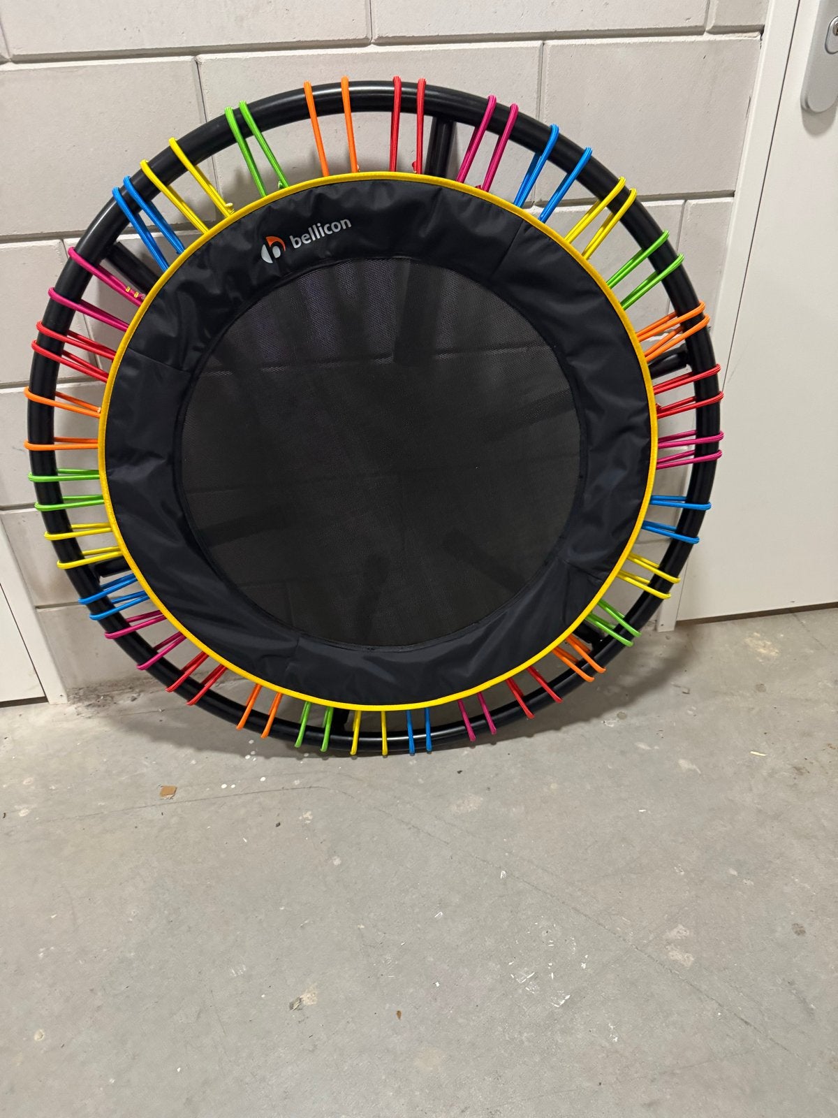 Bellicon mini-trampoline 100 cm met gekleurde elastieken, Ophalen of Verzenden, Gebruikt