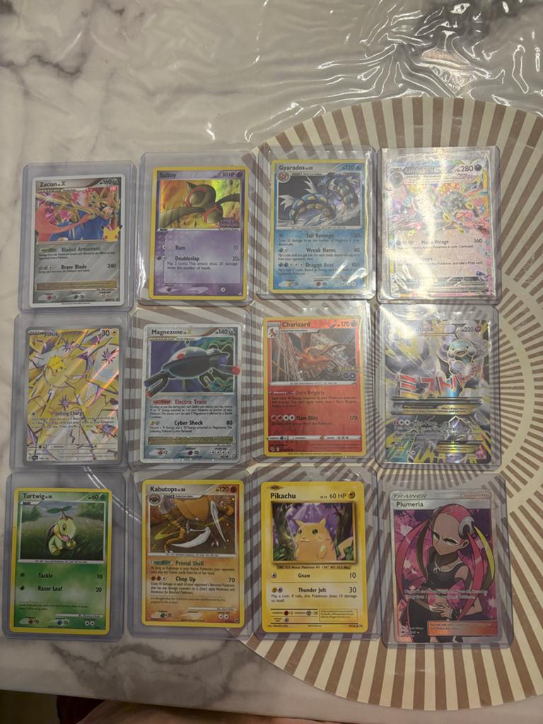 Pokémon Kaarten Collectie - Zeldzame EX/GX/V kaarten, Ophalen of Verzenden, Zo goed als nieuw, Meerdere kaarten, Foil