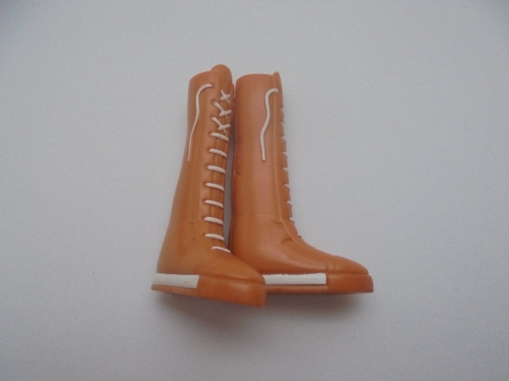 barbie laarzen mocca met veter nieuw, Ophalen of Verzenden, Nieuw, Barbie
