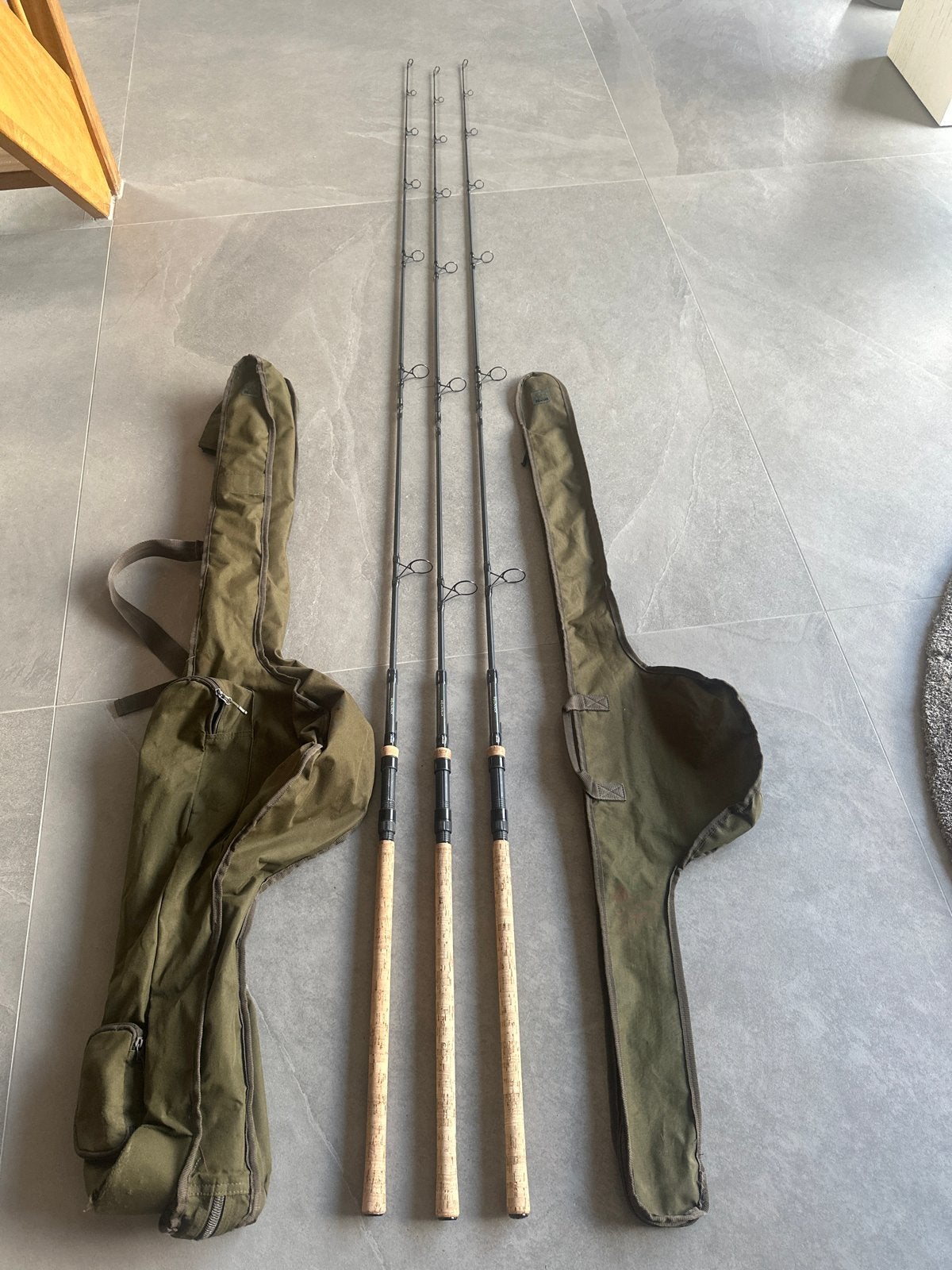 Sonik Xtractor 10ft 3.5lb karperhengels (3 stuks), Ophalen of Verzenden, Zo goed als nieuw, Werphengel