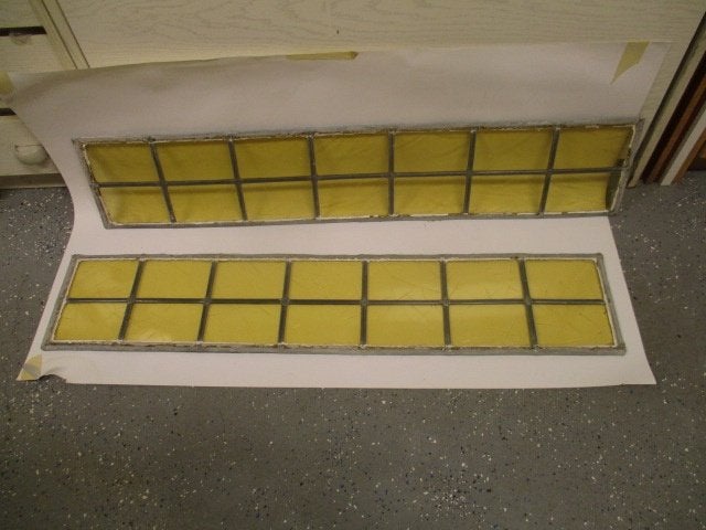 glas in lood, Ophalen of Verzenden, Gebruikt
