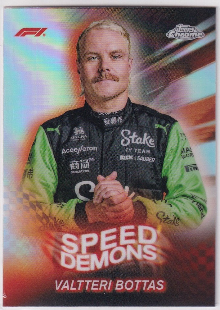 Valtteri Bottas Speed Demons Refractor #SD-13, Verzenden, Nieuw, Formule 1