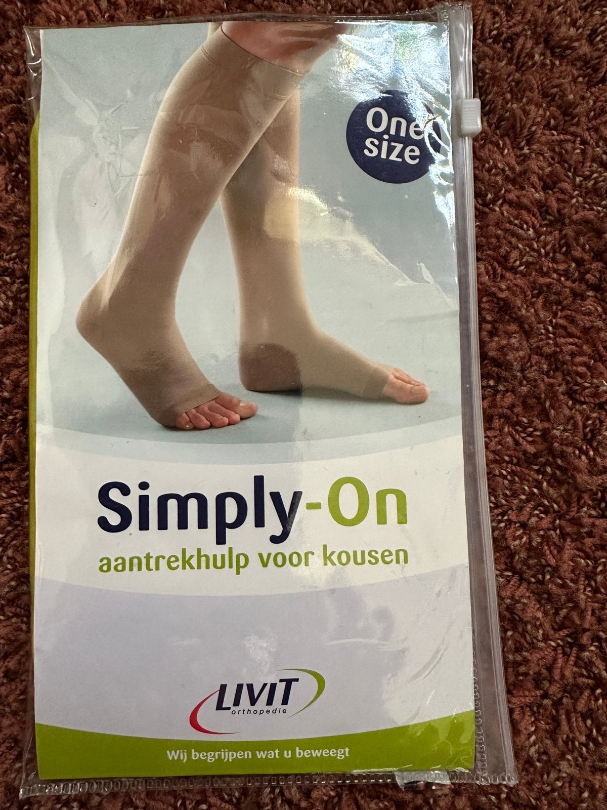 Hulp aantrekken steunkousen Simply-on Livit, Ophalen of Verzenden, Zo goed als nieuw