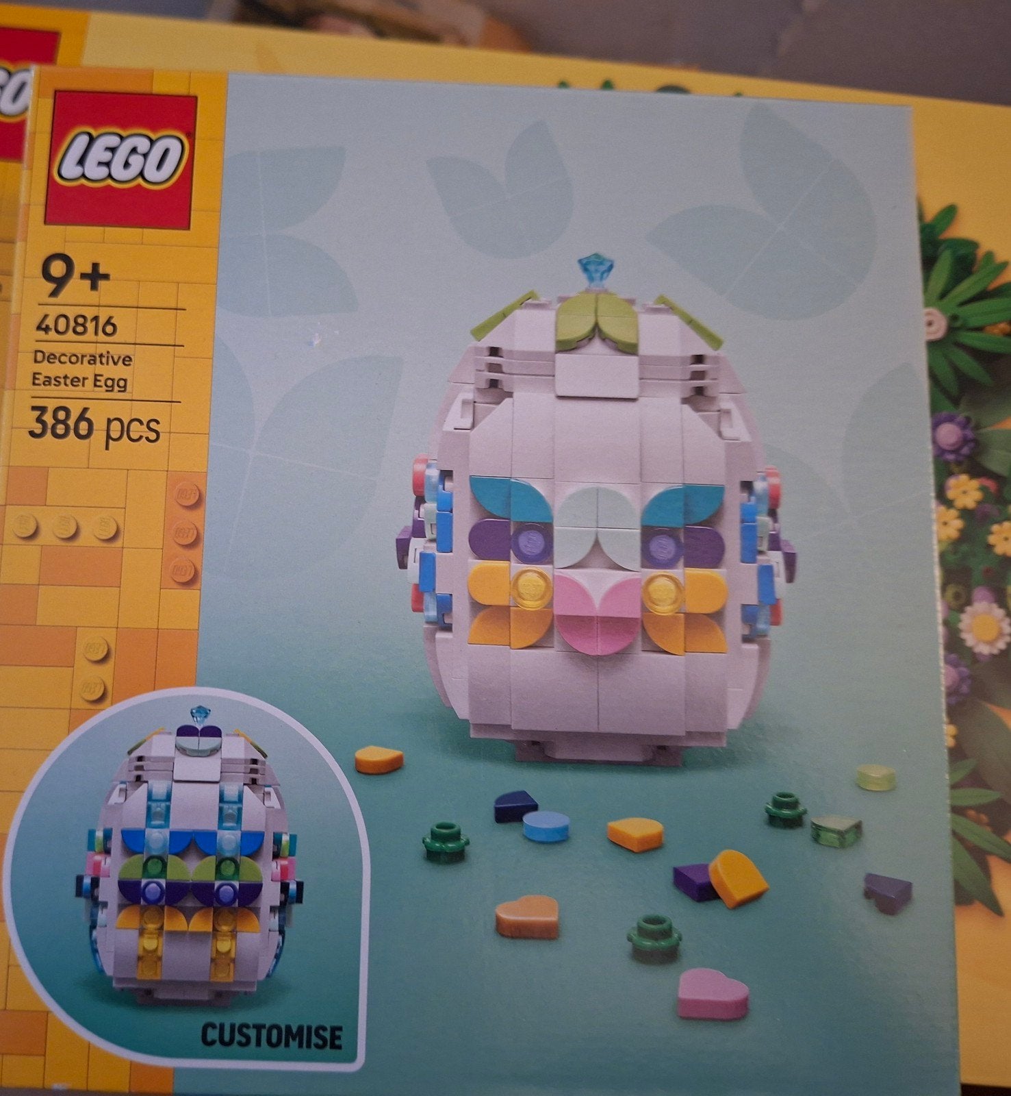 LEGO 40816 Decoratief Paasei - Nieuw in doos, Ophalen