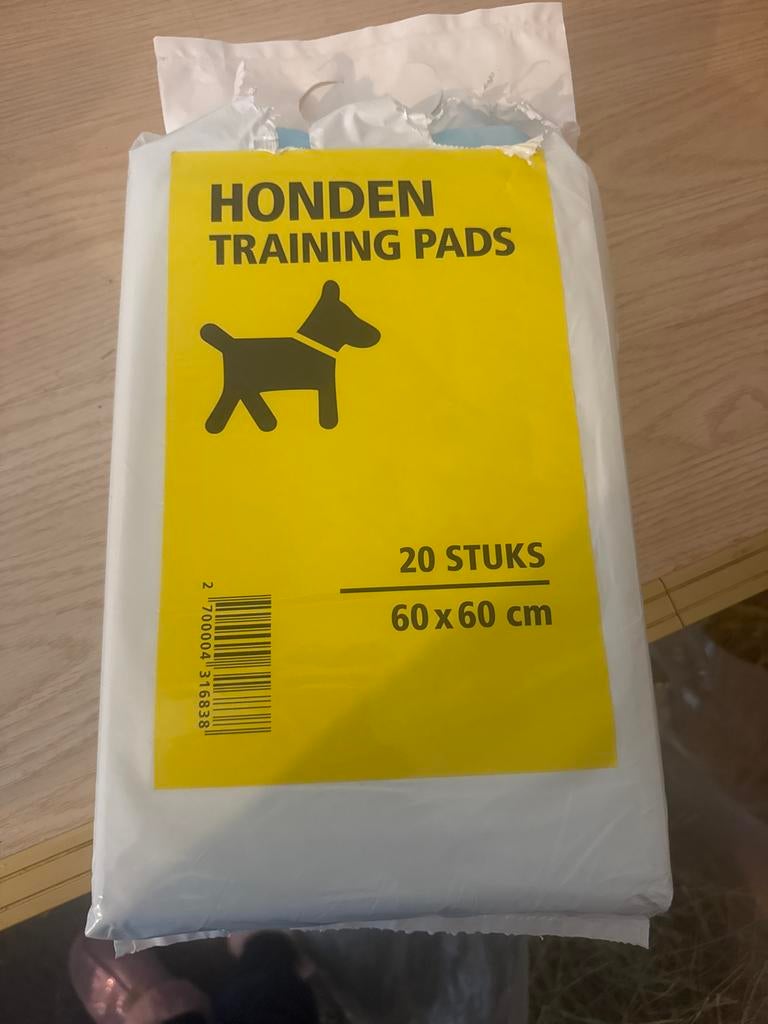 Honden training pads, Dieren en Toebehoren, Ophalen, Gebruikt
