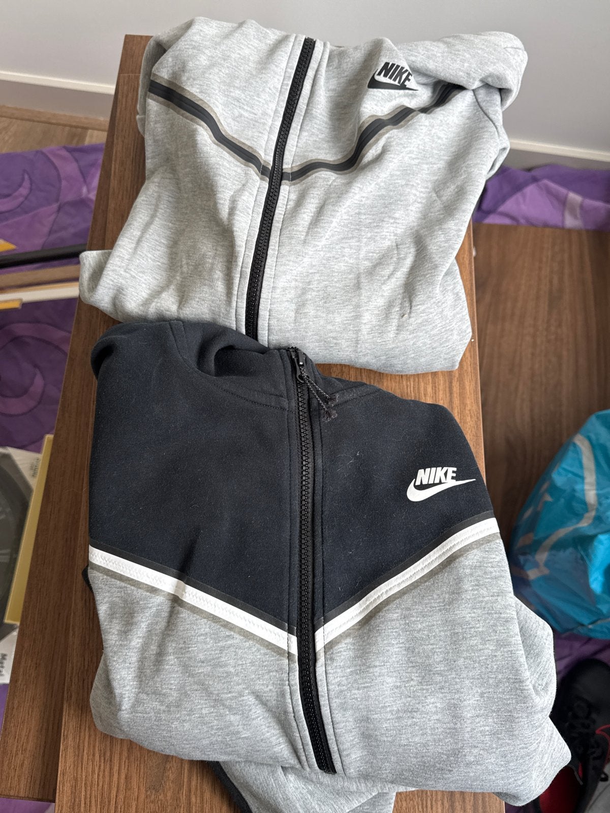 Nike Tech Fleece hoodies (2 stuks), Kleding | Heren, Ophalen, Gedragen