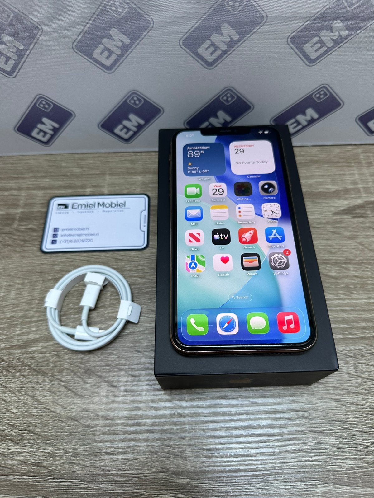iPhone 11 Pro Max - 256GB / batterij 100% / garantie, 256 GB, Ophalen of Verzenden, Zonder simlock, Goud