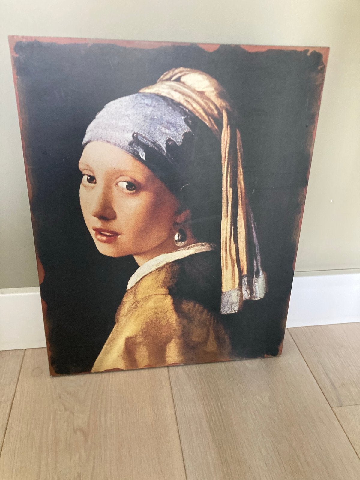 Schilderij Meisje met de Parel, Ophalen of Verzenden