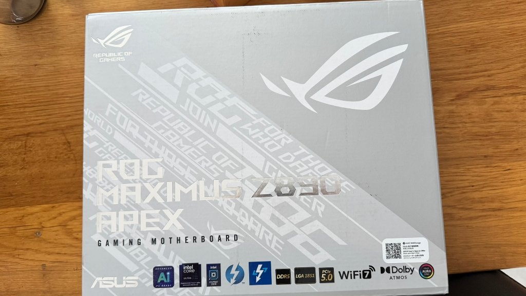 ASUS ROG MAXIMUS Z890 APEX LGA1851 – Nieuw, niet gebruikt, Nieuw, Ophalen of Verzenden, ATX, DDR5