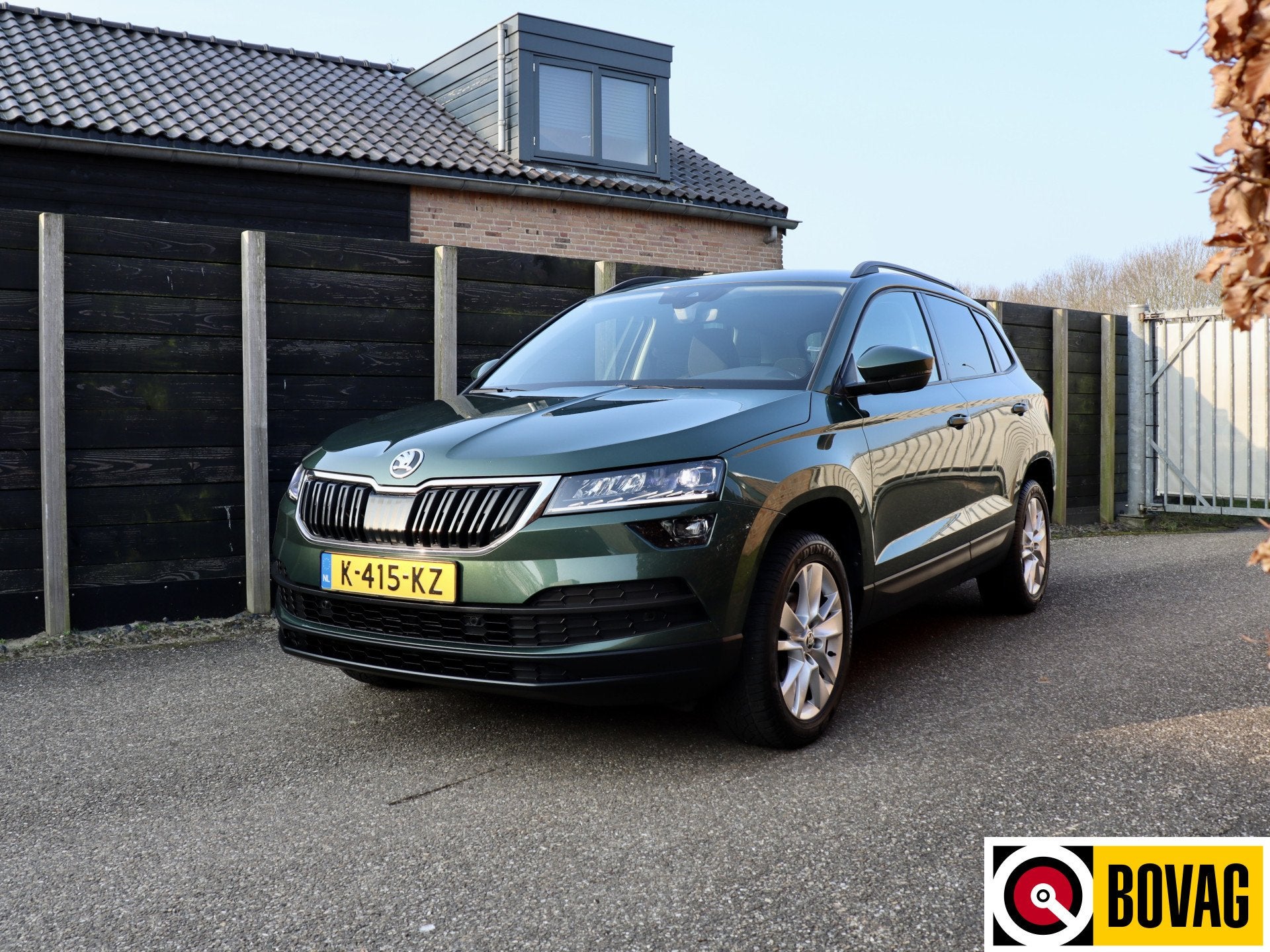Skoda Karoq 1.0 TSI Business Edition NL-auto, LED, adap. cru, Auto's, Voorwielaandrijving, Dealer onderhouden, Stof, Gebruikt