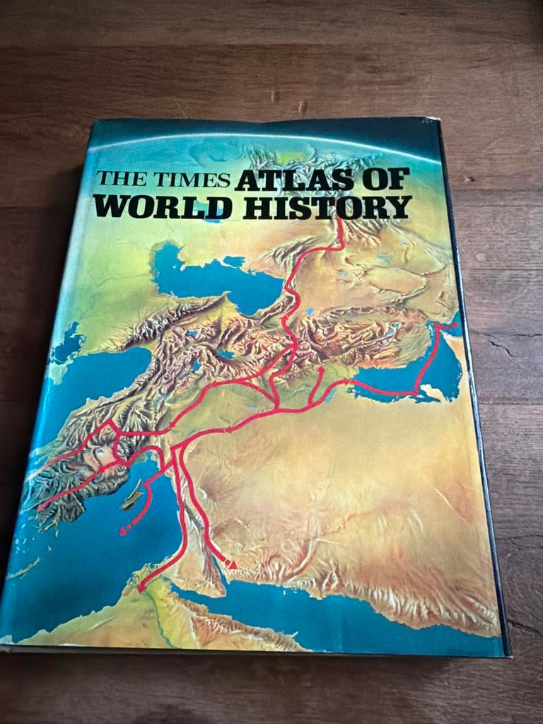 The Times Atlas of World History - Uitgebreide Wereldatlas, Boeken, Atlassen en Landkaarten, Gelezen, Overige atlassen, Wereld