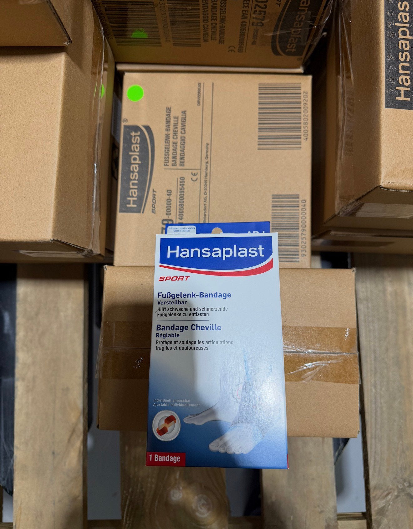Hansaplast Sport Verstelbare Enkelbandage/Enkelbrace – Nieuw, Ophalen of Verzenden, Zo goed als nieuw