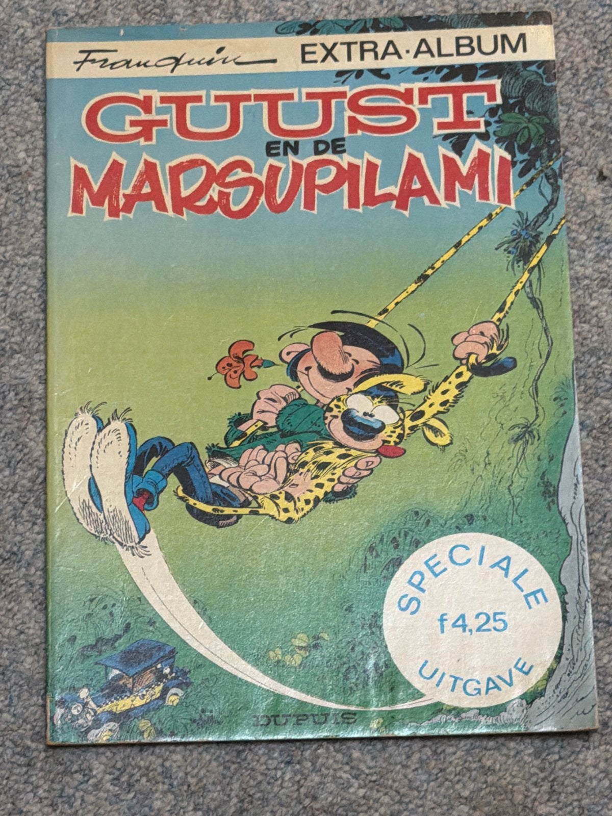 Guust en de Marsupilami - Extra Album Franquin, Eén stripboek, Ophalen of Verzenden, Gelezen