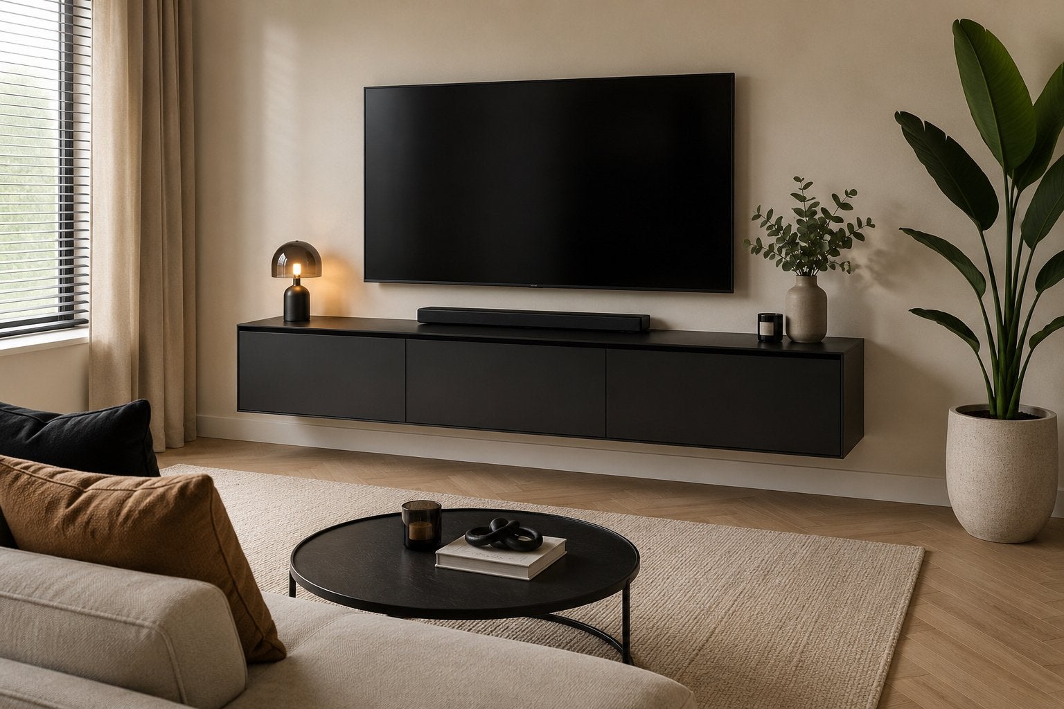 Goossens Tv meubel Type Vic, Ophalen, Zo goed als nieuw, 25 tot 50 cm, Minder dan 100 cm