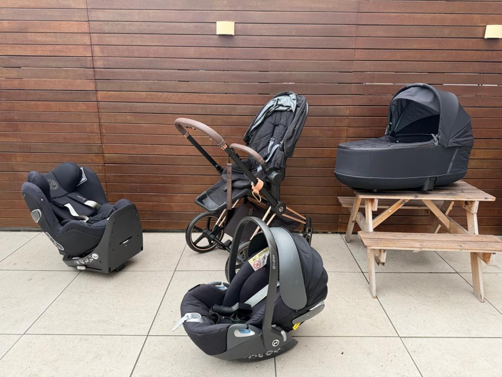 Cybex kinderwagen set met auto stoel, Ophalen, Overige merken