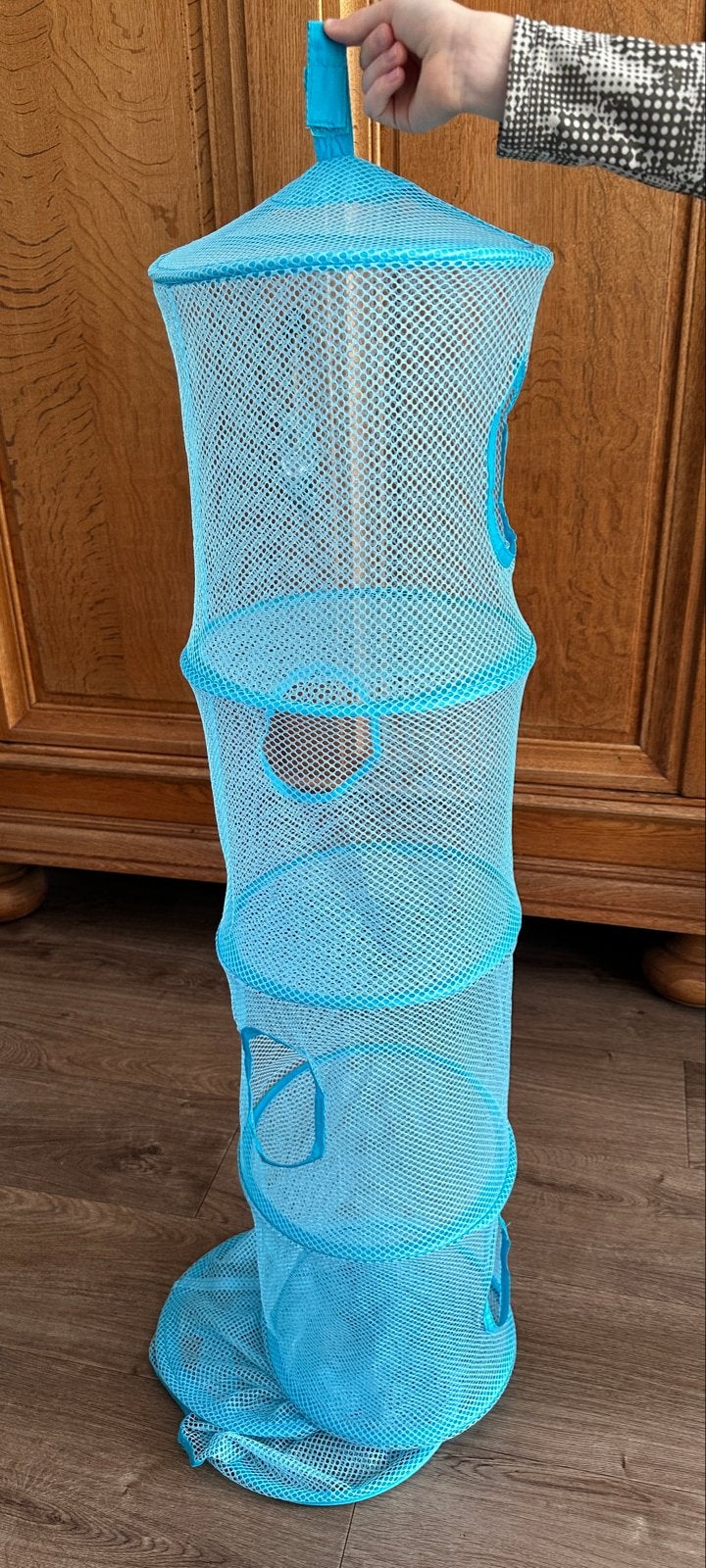 IKEA Hangende Opberger - Blauw, Ophalen, Gebruikt, Blauw, Textiel