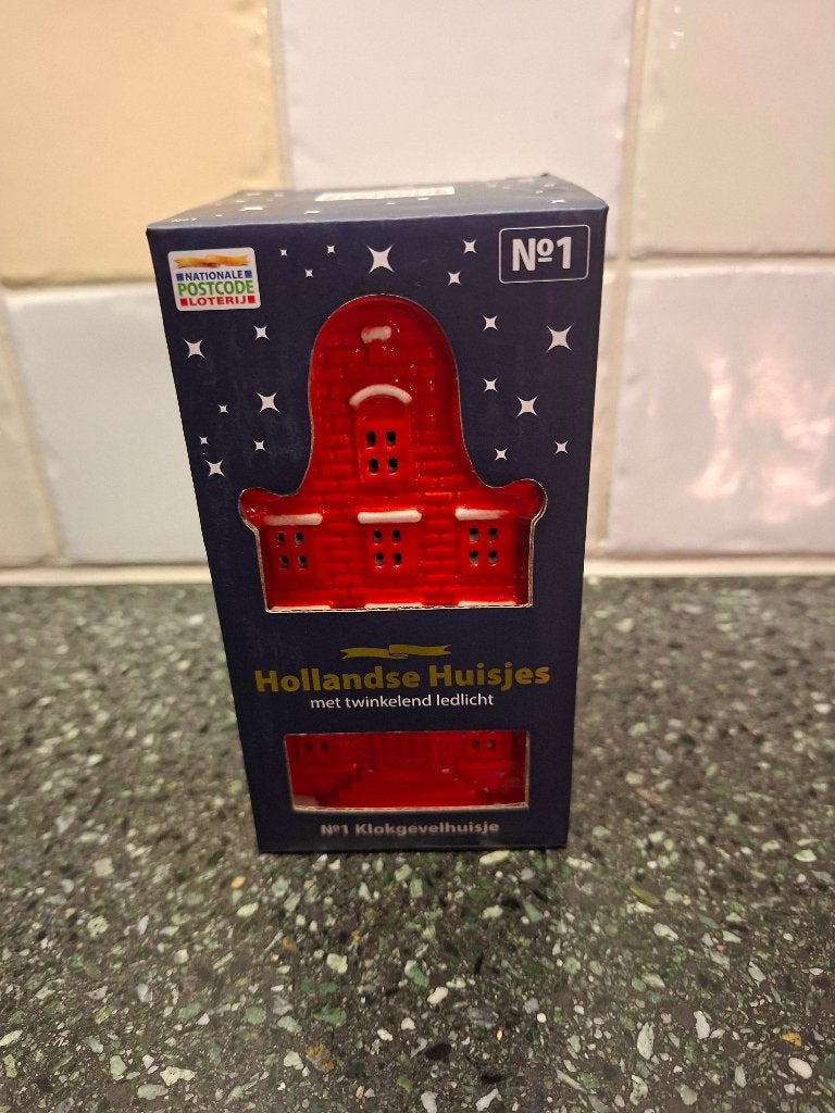 Postcode Loterij Kerst huisje nr. 1 Klokgevelhuisje, Diversen, Ophalen of Verzenden, Nieuw