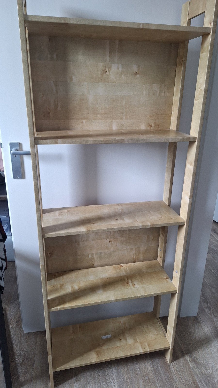 2x Lavia Boekenkast Hout Licht - 165x62x24 cm, Ophalen