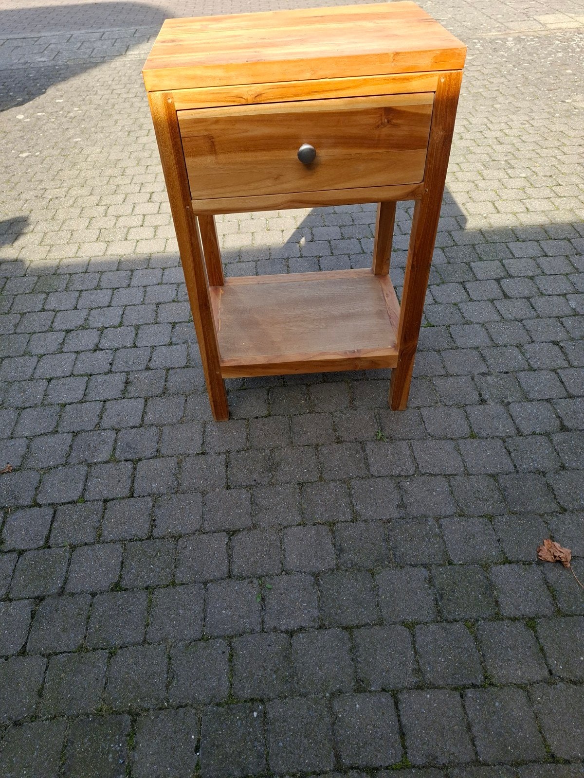 Handgemaakt Indonesisch Houten kastje, Ophalen, Gebruikt, Minder dan 45 cm, 55 tot 70 cm