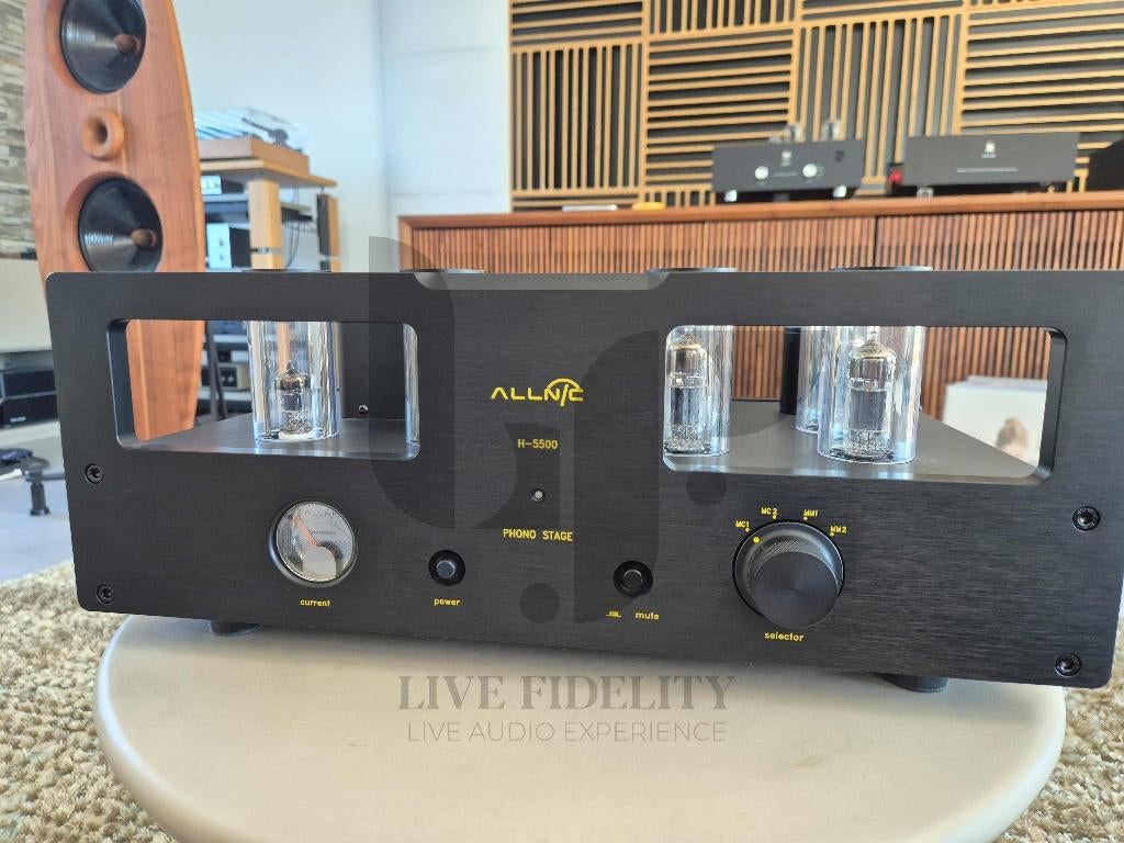 Allnic H-5500 Phono Voorversterker – ex-demo, mint conditie, Versterker, Ophalen of Verzenden, https://allnicaudio.com/, Allnic Audio