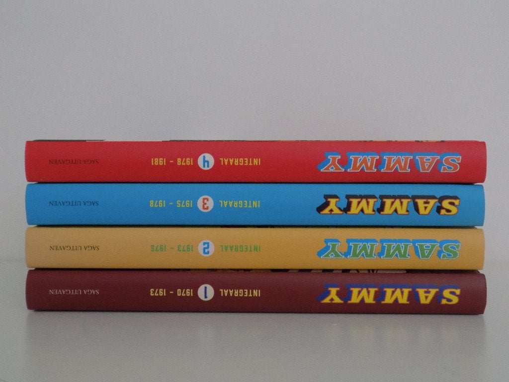 Sammy ~ Complete serie Integrale hardcovers  1 t/m 4, Boeken, Stripboeken, Eén stripboek, Ophalen of Verzenden, Nieuw, Berckmans, Arthur (Berck, Arle)