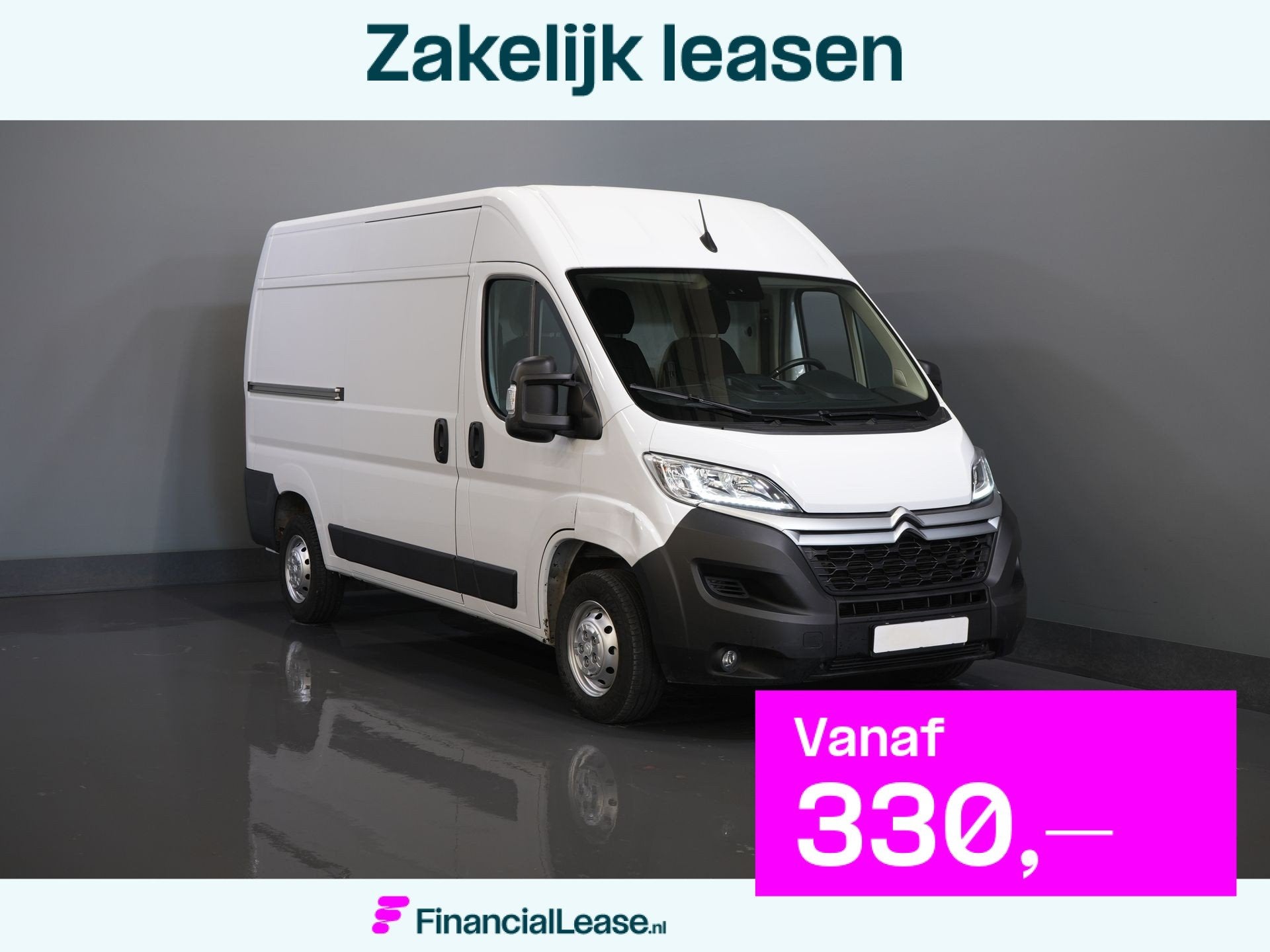 Citroën Jumper 2.2 HDI L2H2 Carplay/ Navi/ Climate/ Cruise/, Voorwielaandrijving, Stof, Gebruikt, 4 cilinders