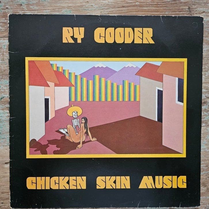 Ry Cooder - Chicken Skin Music LP (1976), LP, Gebruikt, Originele persing, Ophalen of Verzenden