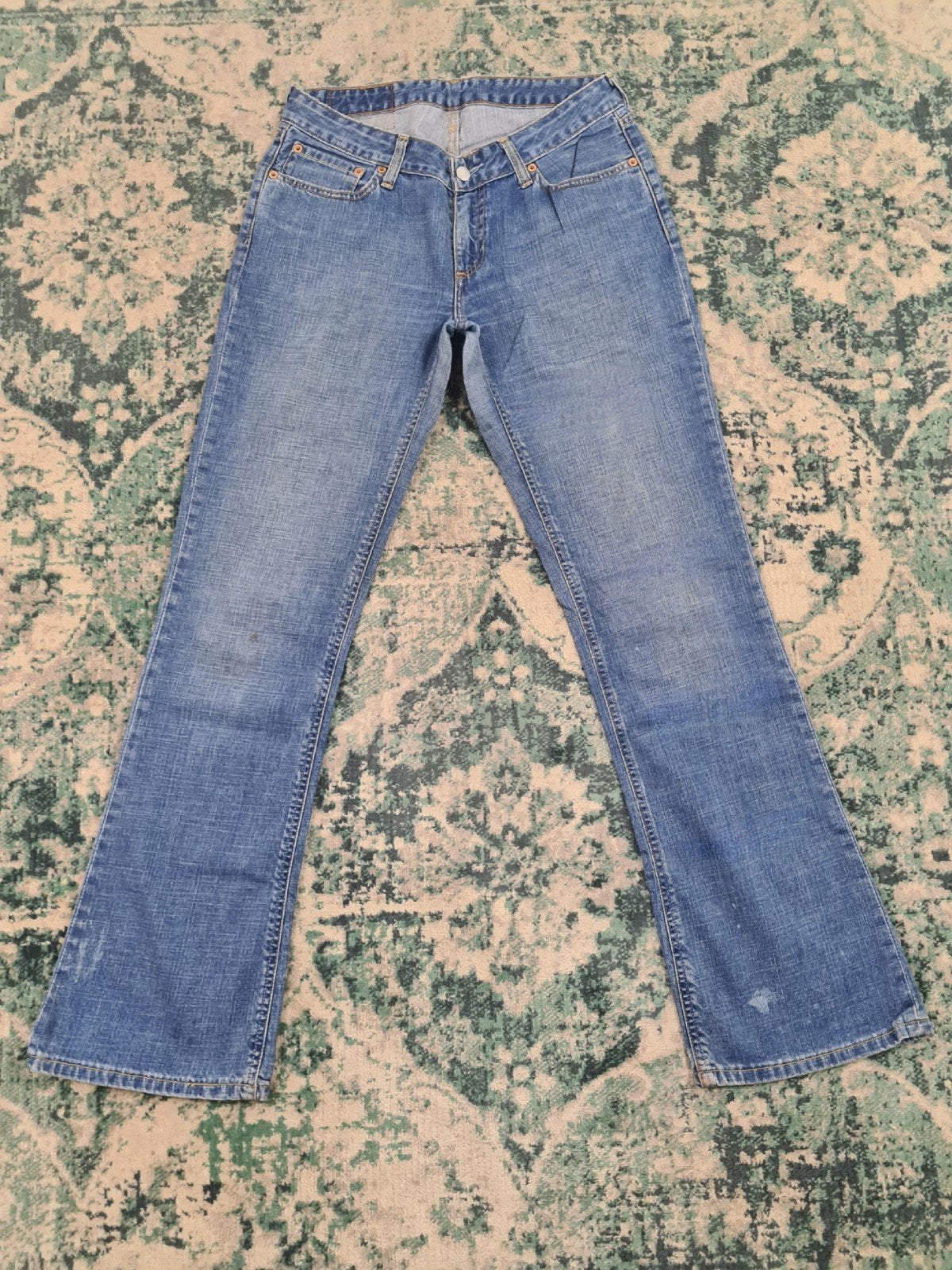 Levi's 545 bootleg W30 L32 Dames Tulsi3032 Blauw Low-rise, Blauw, Ophalen of Verzenden, W30 - W32 (confectie 38/40), Gedragen