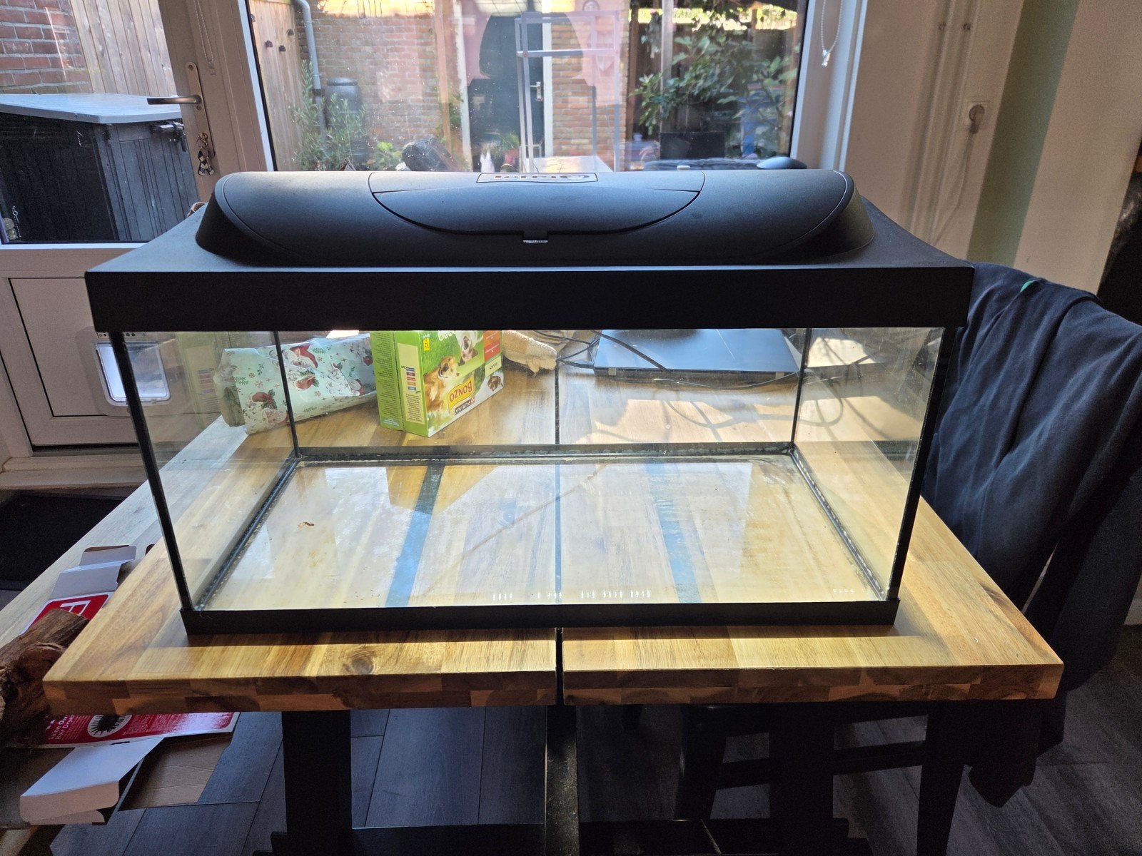aquarium  60 liter, Dieren en Toebehoren, Ophalen, Gebruikt
