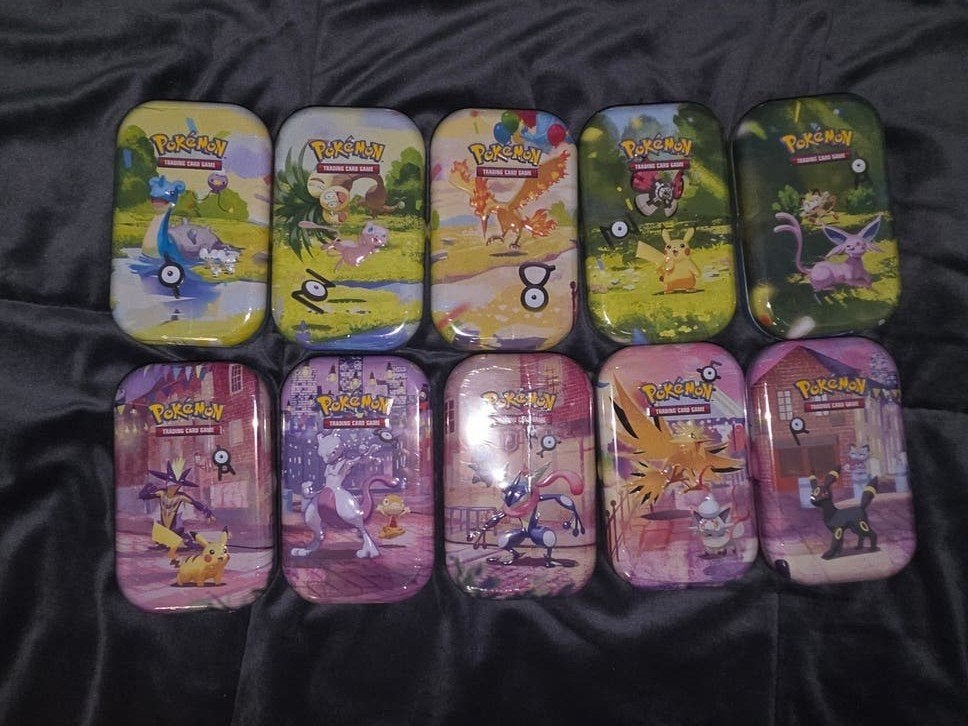 Pokémon 30th Anniversary Mini Tins - Volledige Set, Hobby en Vrije tijd, Ophalen of Verzenden, Zo goed als nieuw, Overige typen